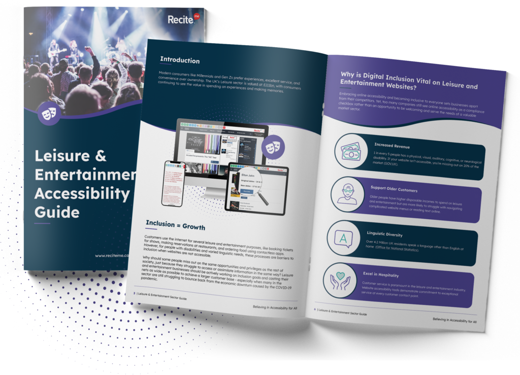 Leisure & Entertainment Sector Guide Mock Up